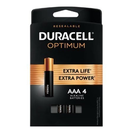 DURACELL DURA OPT4PK AAA Battery 32634